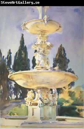 John Singer Sargent In a Medici Villa (mk18)